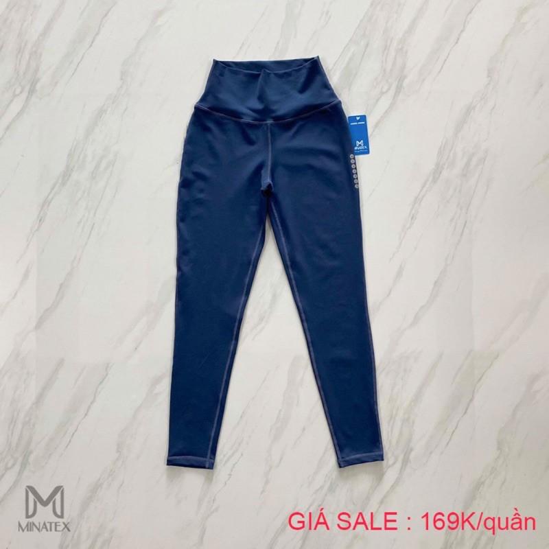 Quần legging dài tập gym yoga cho nữ Minatex