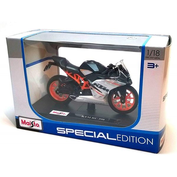 Mô tô mô hình MAISTO 1:18 KTM RC 390 14175/MT39300