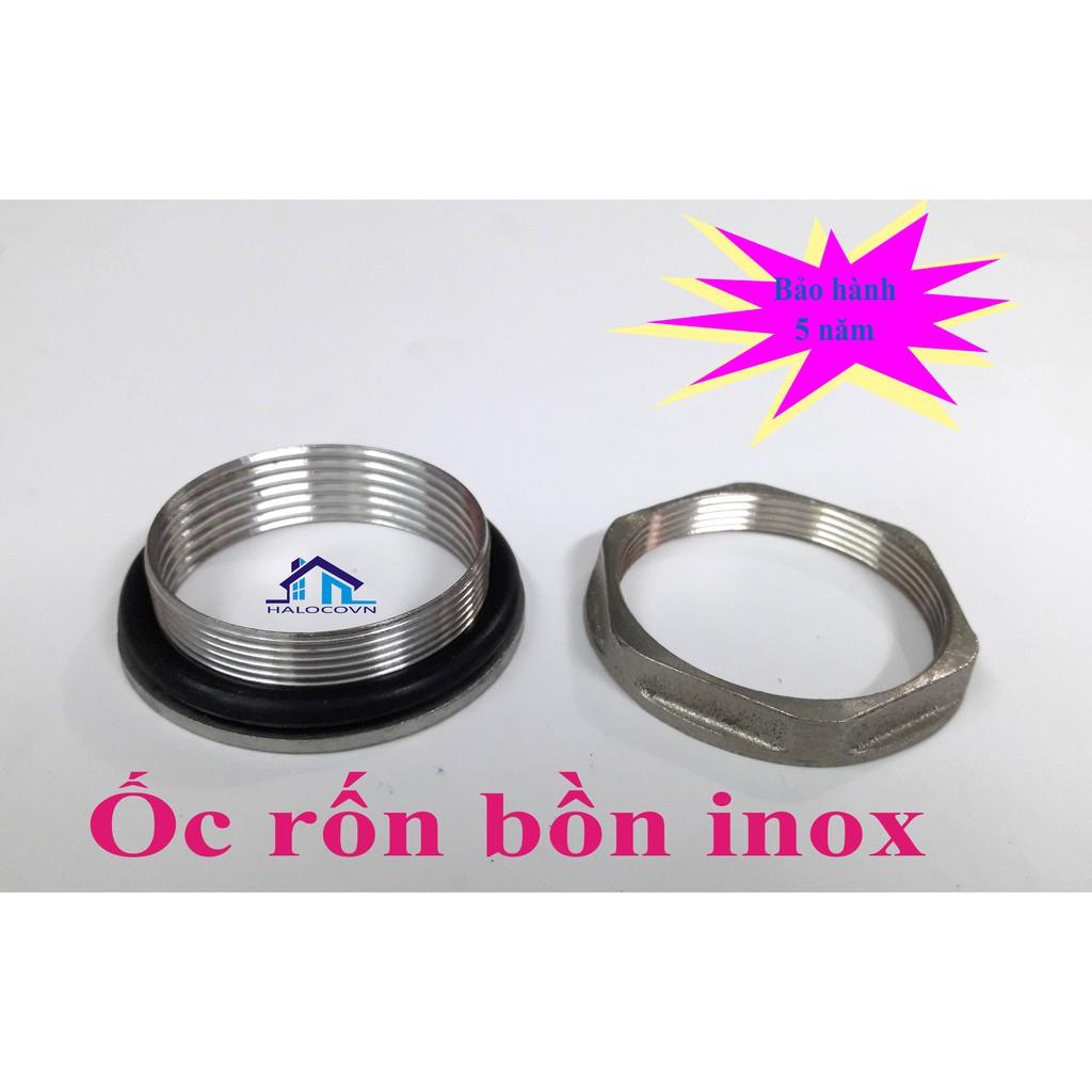 ỐC RỐN BỒN NƯỚC INOX - CO INOX BỒN NƯỚC PHI 27 - 48