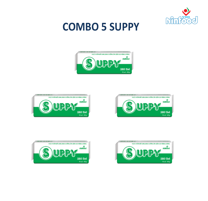 COMBO 5 SUPPY - Bánh cao Năng lượng - NINFOOD Viện Dinh dưỡng