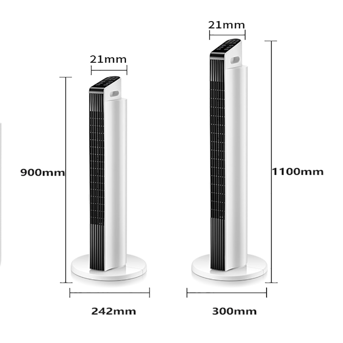 QUẠT THÁP TFZ100 QUẠT THÁP ĐIỀU HÒA KHÔNG CÁNH KIỂU DÁNG HIỆN ĐẠI DIỆN TÍCH LÀM MÁT RỘNG KHÔNG GÂY ỒN TIẾT KIỆM ĐIỆN NĂNG CÓ ĐIỀU KHIỂN TỪ XA AN TOÀN CHO TRẺ NHỎ ( 90 x 25 x 25 cm)