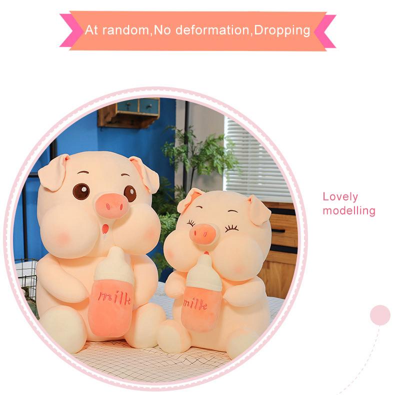 35/45Cm Dễ Thương Cho Bé Ngủ Lợn Sang Trọng Gối Thú Nhồi Bông Gối Trẻ Em Người Lớn Vật Nuôi Tăng Cường Sofa Ghế trang Trí Quà Tặng