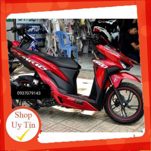 Tem rời vario 2018 dán xe đỏ