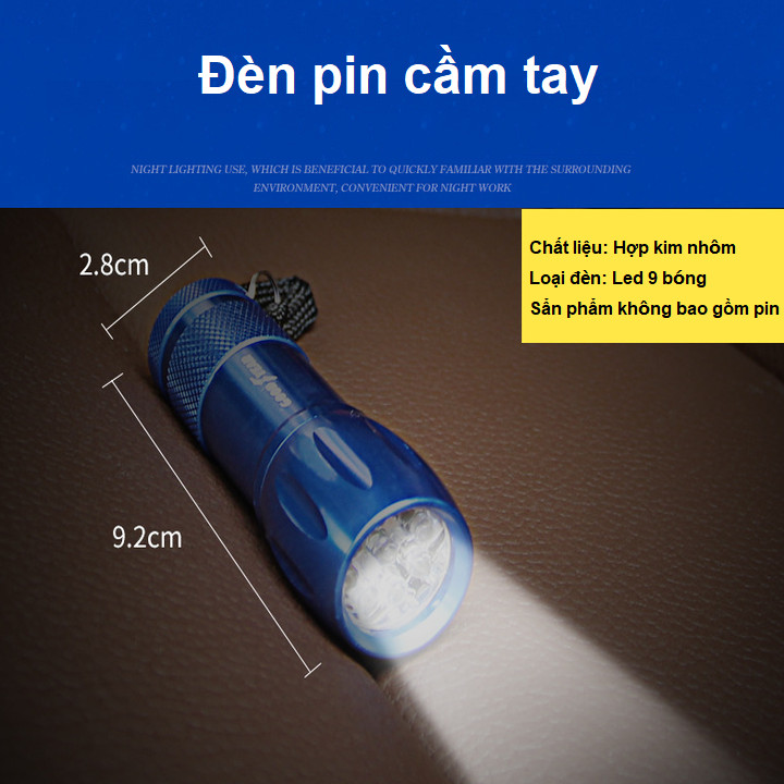 Bộ dụng cụ cứu hộ 9 món ô tô khẩn cấp cho xe ô tô, xe hơi nhãn hiệu Goodyear 3049 - Hàng nhập khẩu