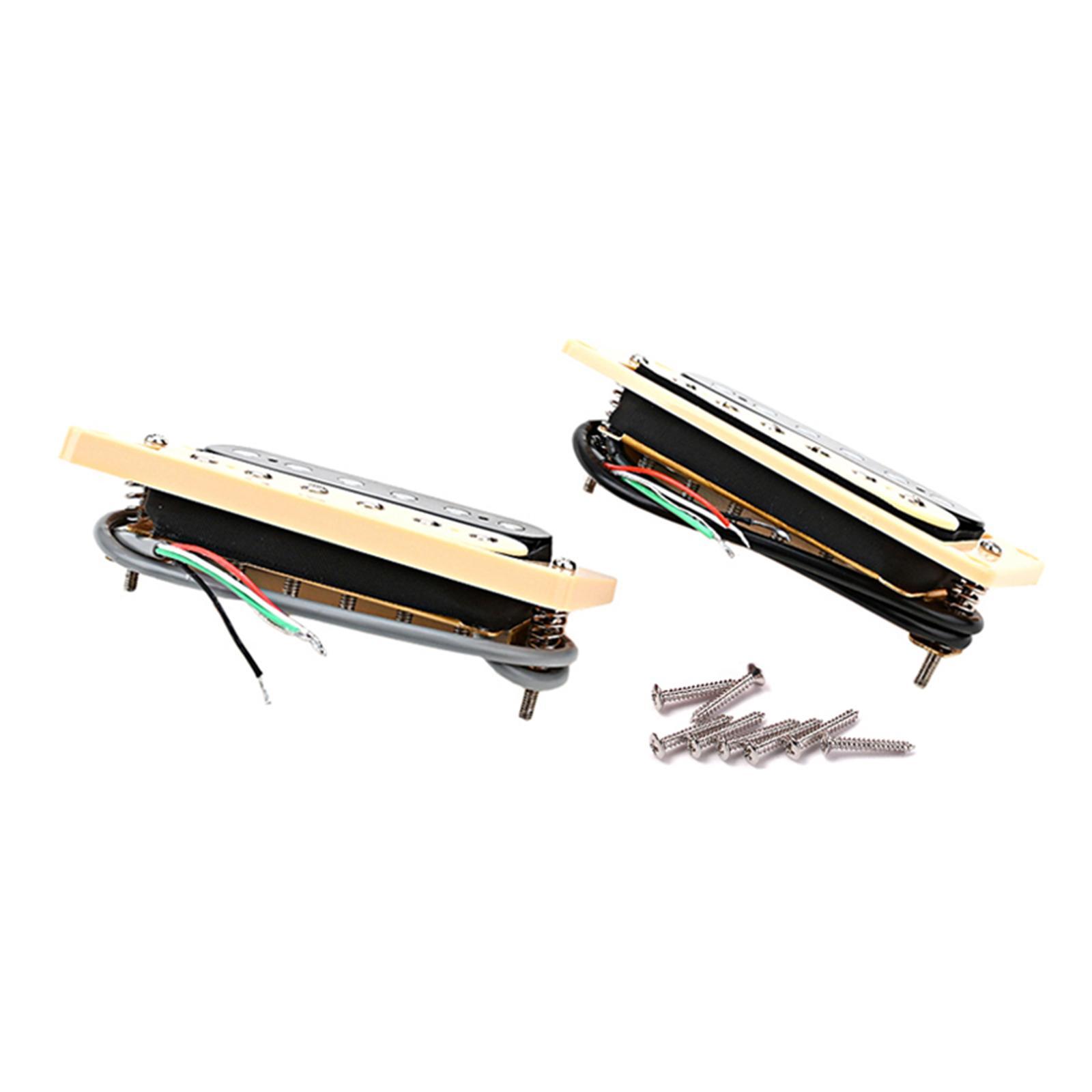 Electric Guitar Humbucker Pickups Replacement Parts Open Style Replace Kit