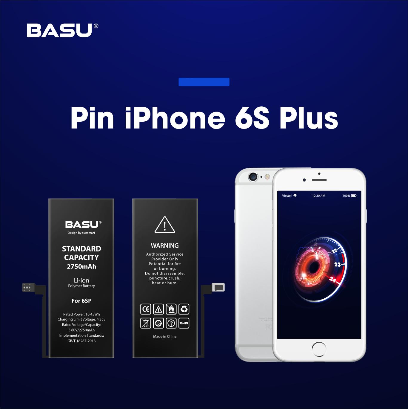 Pin cho iphone 6S Plus - Chính hãng