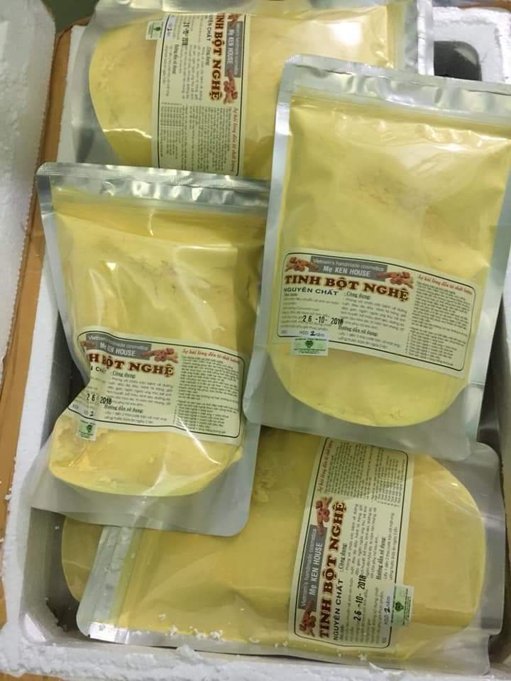 TINH BỘT NGHỆ NGUYÊN CHẤT MẸ KEN