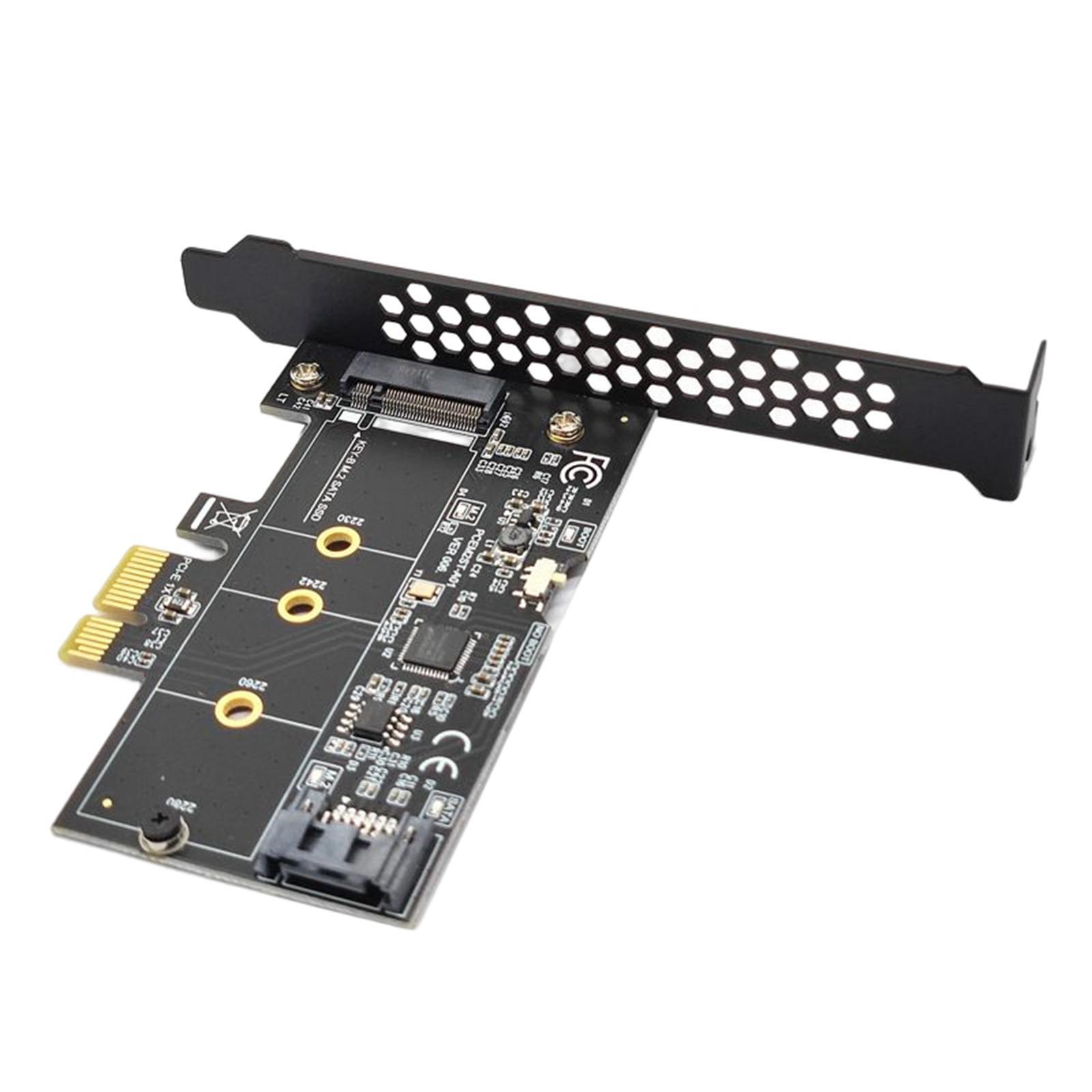 PCIe M2 Adapter Card M2  3.0 PCIe to M2 SSD Adapter Portable