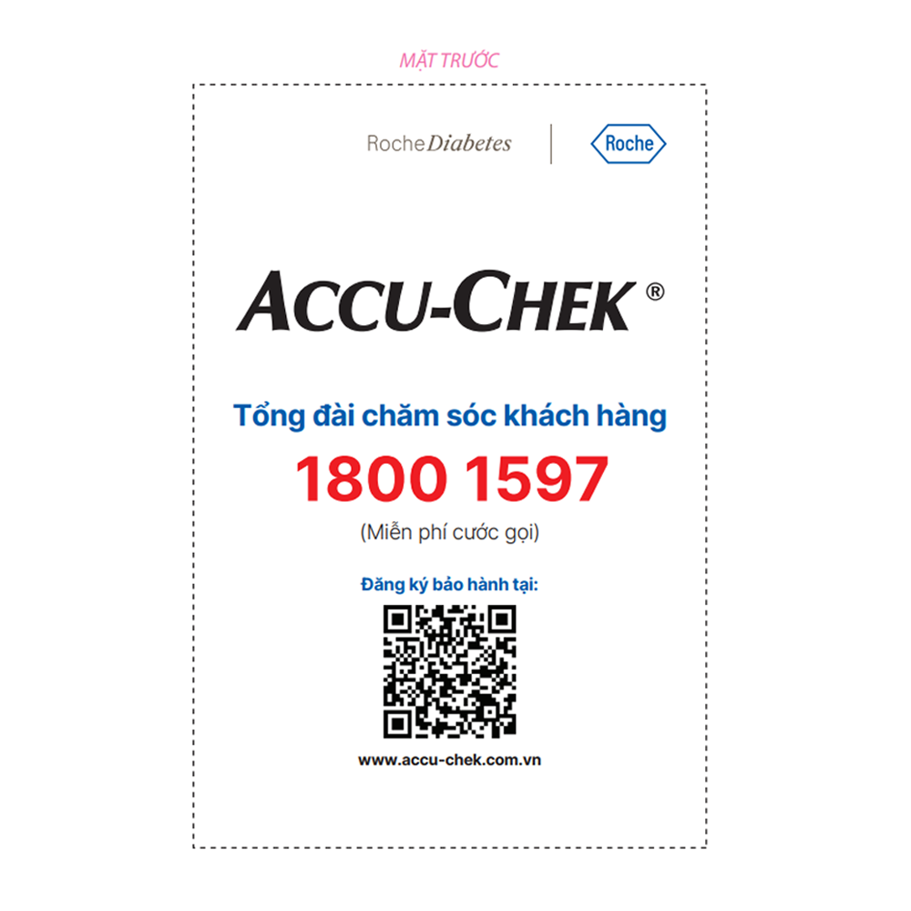 Bảng Chuyển Đổi Giá Trị Đường Huyết ACCU-CHEK