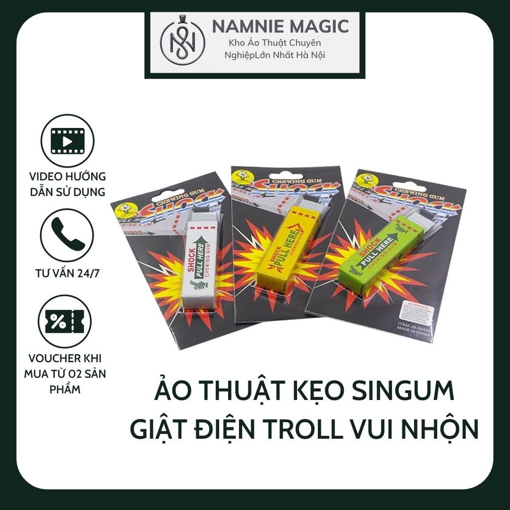 Đồ Ảo Thuật Kẹo Cao Su Giật Điện, Đạo Cụ Biểu Diễn Đường Phố, Đồ Chơi Sáng Tạo Troll Bạn Bè Vui Nhộn