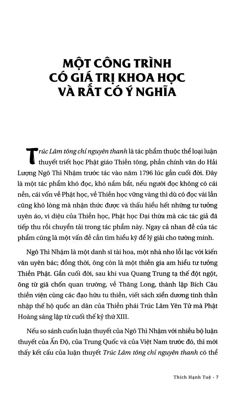 Trúc Lâm Tông Chỉ Nguyên Thanh Trong Văn Học Phật Giáo Việt Nam
