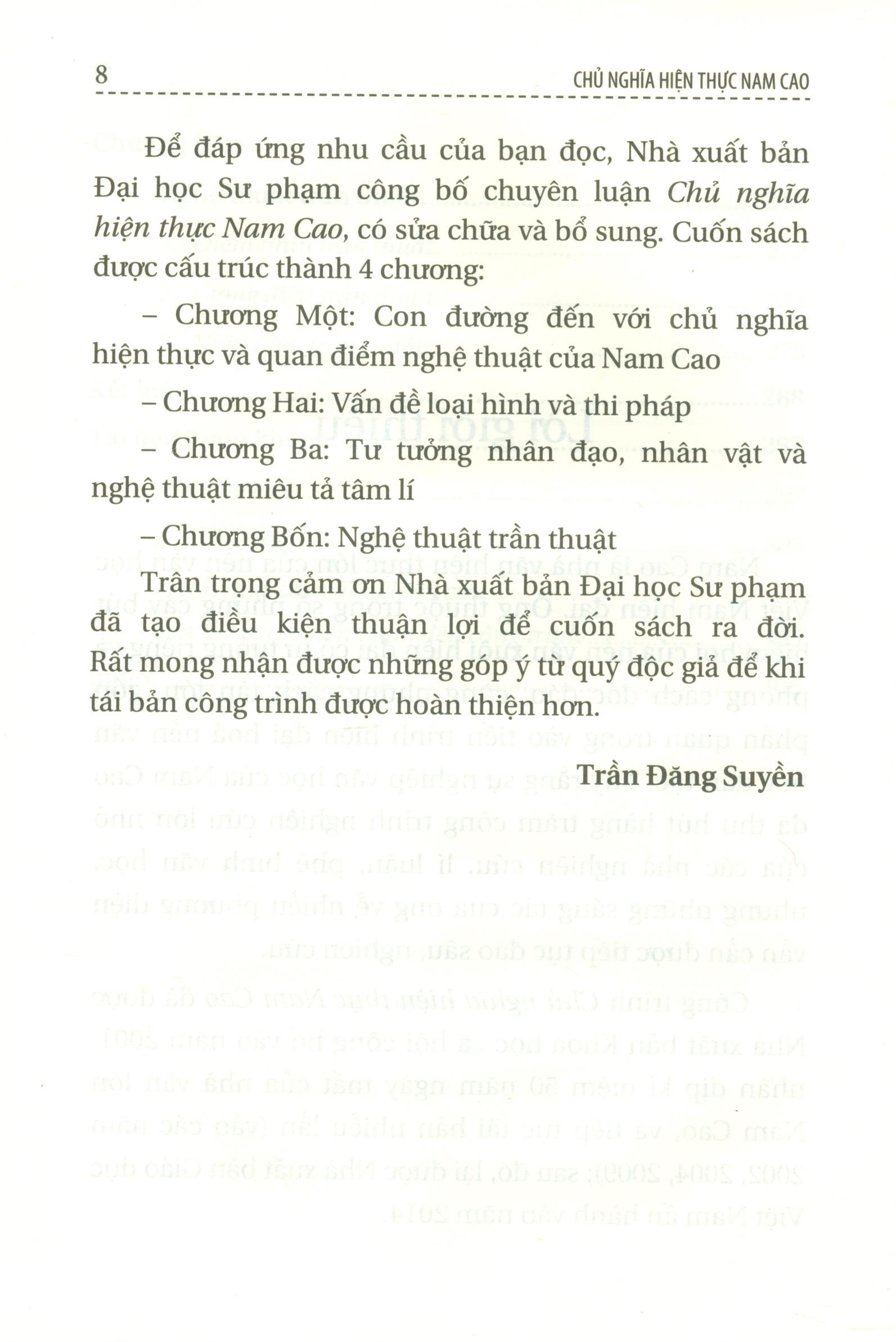 Chủ Nghĩa Hiện Thực Nam Cao - Bìa cứng