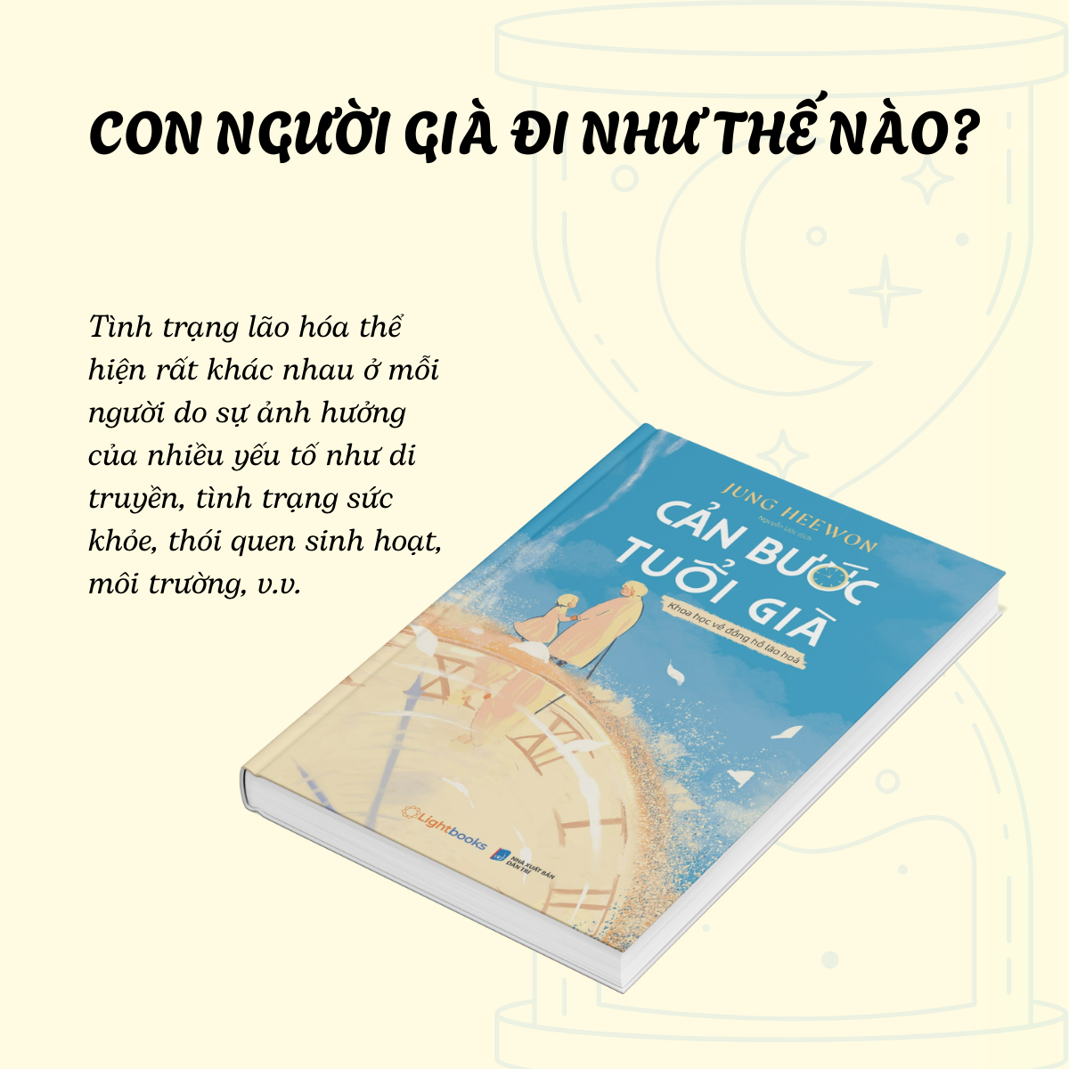 Sách - Cản Bước Tuổi Già - Khoa Học Về Đồng Hồ Lão Hóa - Jung Heewon