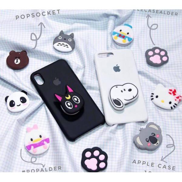 POPSOCKET Giá Đỡ Điện Thoại Kiểu Dáng Hoạt Hình Xinh Xắn Dễ Thương