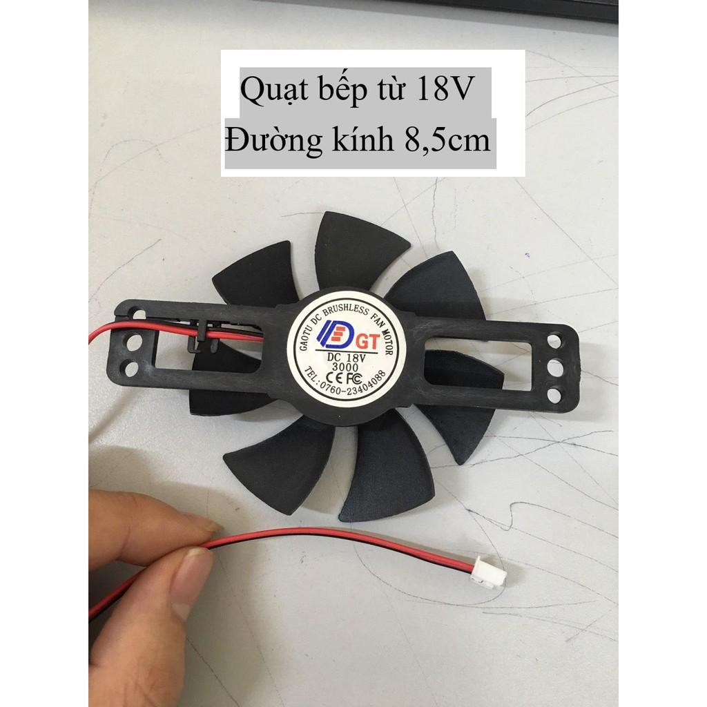 Quạt tản nhiệt bếp từ 18v Quạt hồng ngoại tản nhiệt bếp từ 18v loại 11 cm và 8 cm