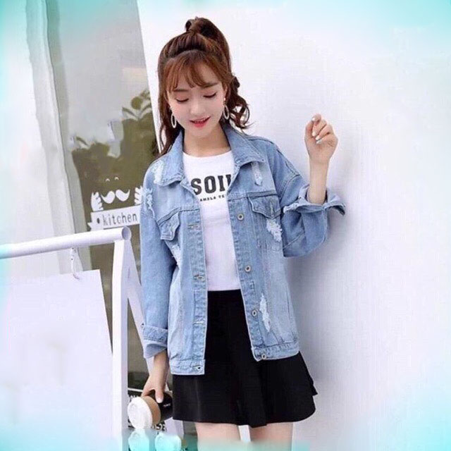 ÁO KHOÁC JEANS CAO CẤP