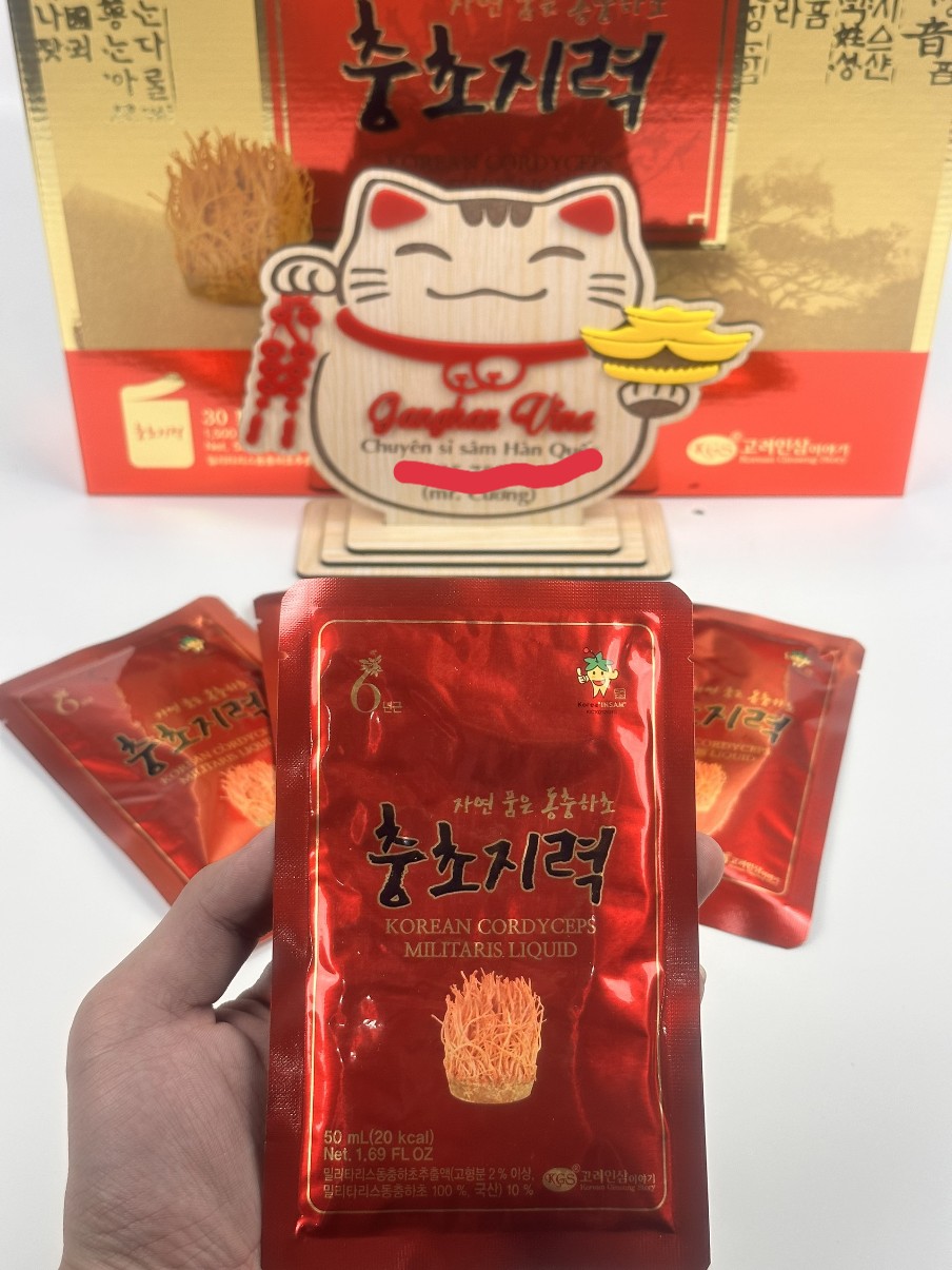 Nước Đông Trùng Hạ Thảo Hàn Quốc Cao Cấp KGS