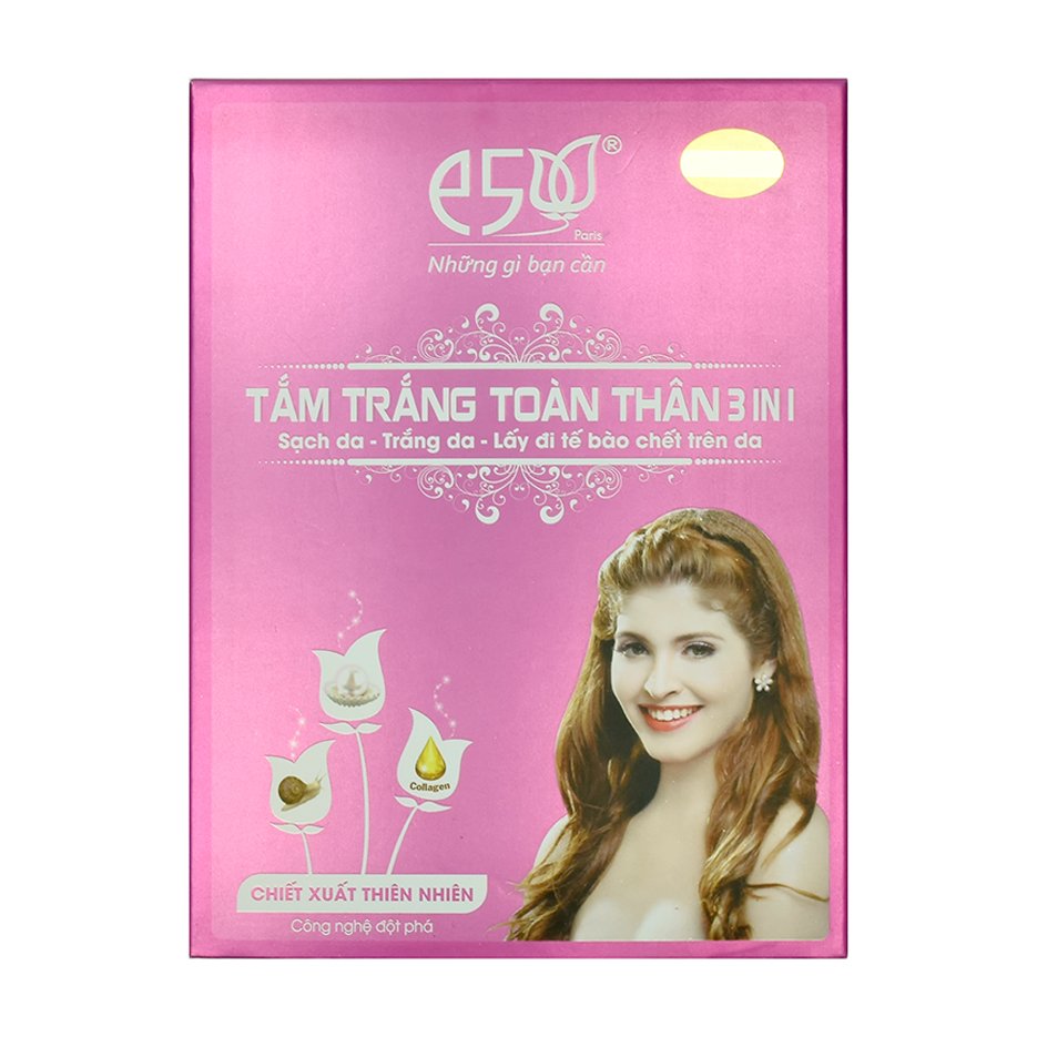 Tắm Trắng Toàn thân E5  3in1