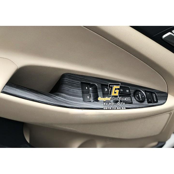 Ốp nội thất vân gỗ Hyundai Tucson 2016-2020 Cao cấp