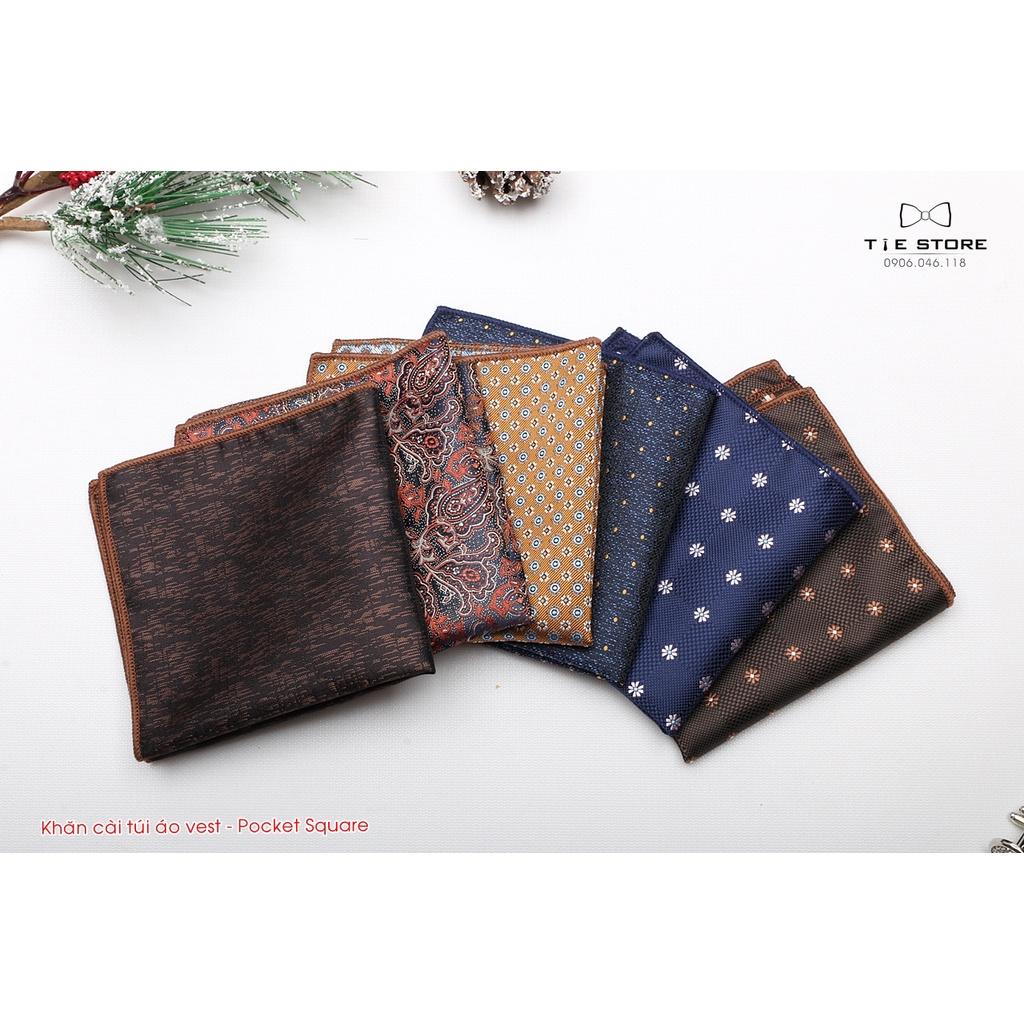Khăn cài túi áo vest Hàn Quốc