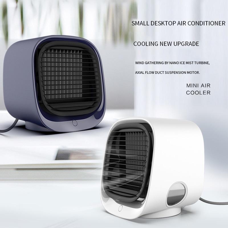 Quạt Điều Hòa Mini Để Bàn Làm Ẩm Không Khí usb Cho Nhà Ở/Văn Phòng