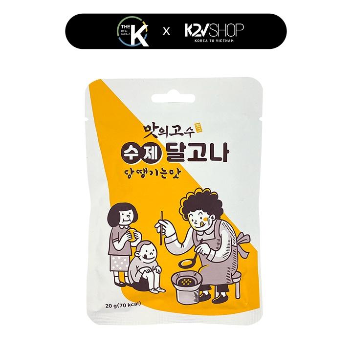 Kẹo Dalgona Squid Game Ăn Liền Siêu Tiện Lợi Master Of Taste 20g/gói