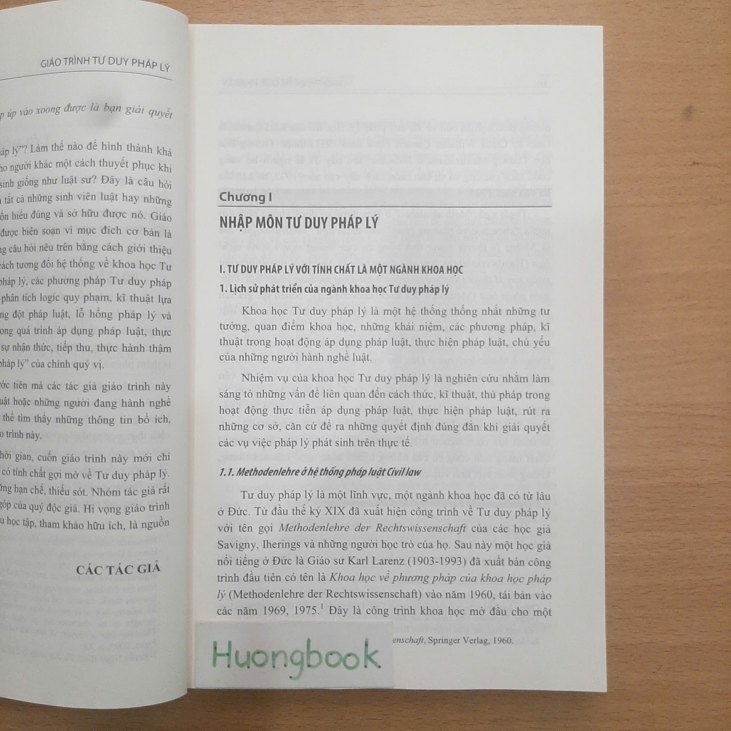 Sách - Giáo trình tư duy pháp lý #huongbook