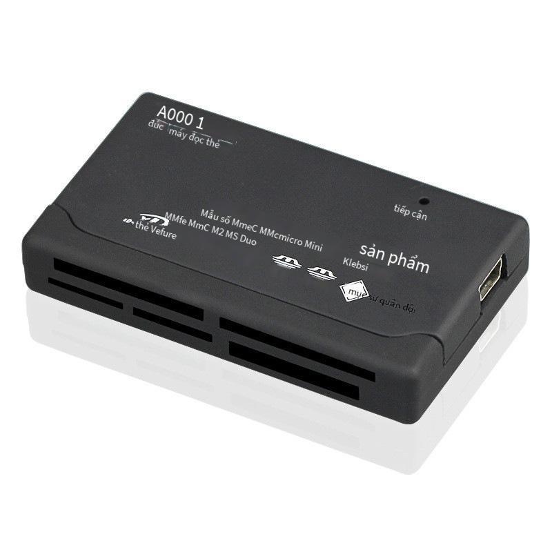 Đảm bảo chất lượng Đầu đọc thẻ USB2.0 hộp mật khẩu thẻ nhớ điện thoại di động tất cả trong một Đầu đọc thẻ tốc độ cao 6 trong một TF/CF