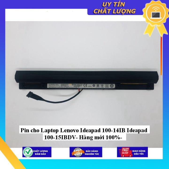 Pin cho Laptop Lenovo Ideapad 100-14IB Ideapad 100-15IBDV - Hàng Nhập Khẩu New Seal
