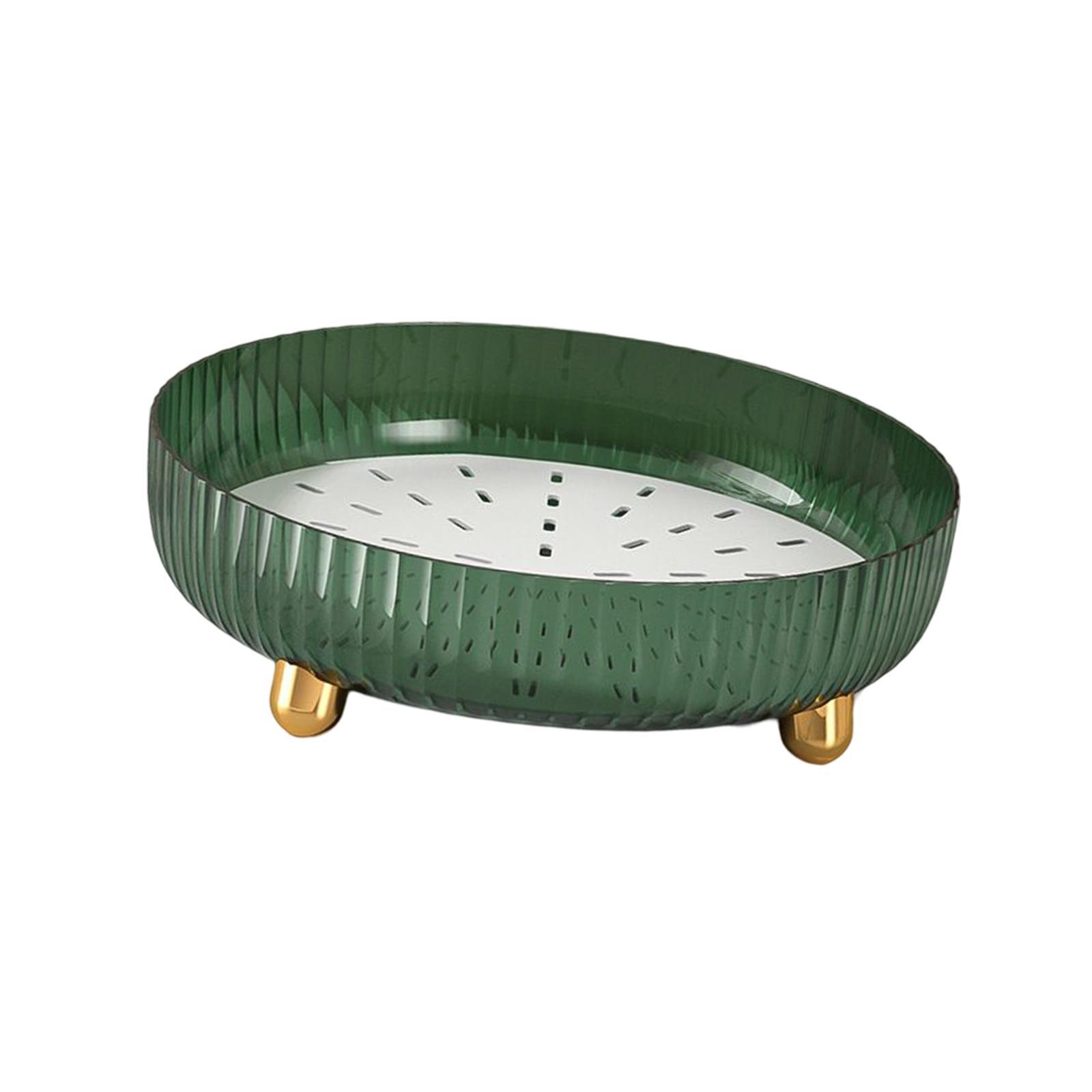 Fruit Plate Bathroom Countertop Organizer Cosmetic Storage Tray for Bathroom