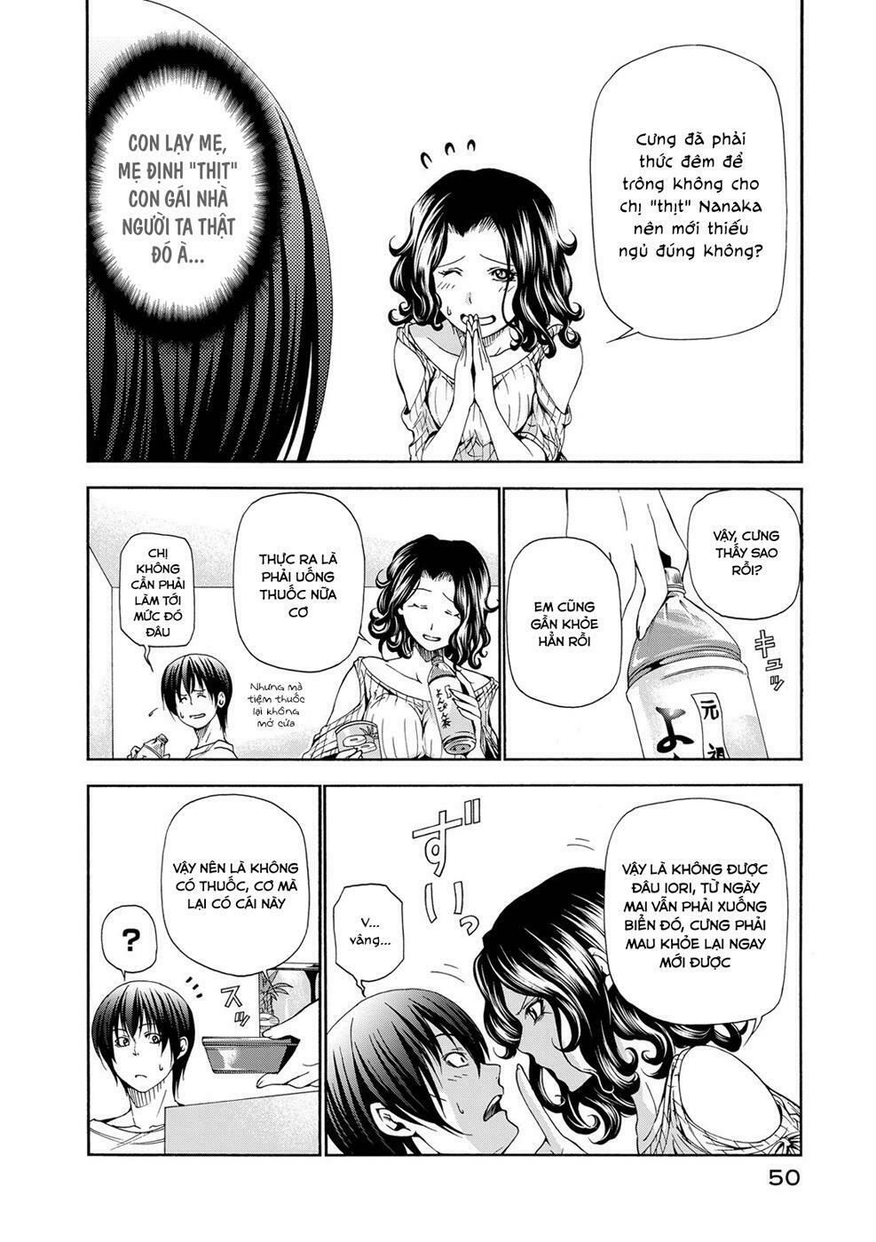 cô gái thích lặn - grand blue chapter 19 16