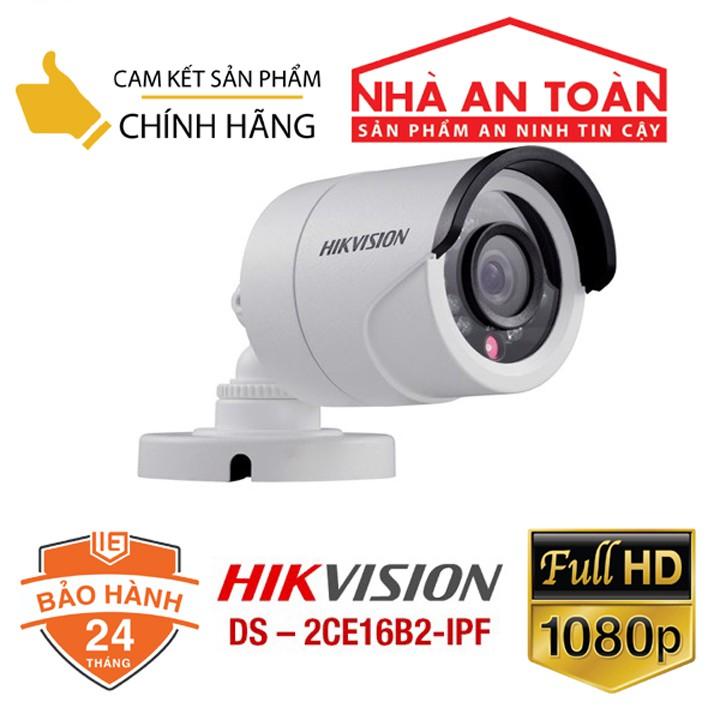 Camera HDTVI 2MP HIKVISION DS-2CE16B2-IPF - Hàng Chính Hãng