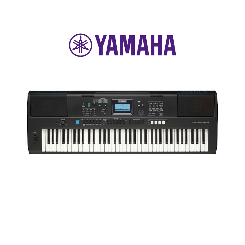 Đàn Organ điện tử, Portable Keyboard - Yamaha PSR-EW425 - 76 phím cảm ứng lực, nhạc cụ biểu diễn xuất sắc - Hàng chính hãng