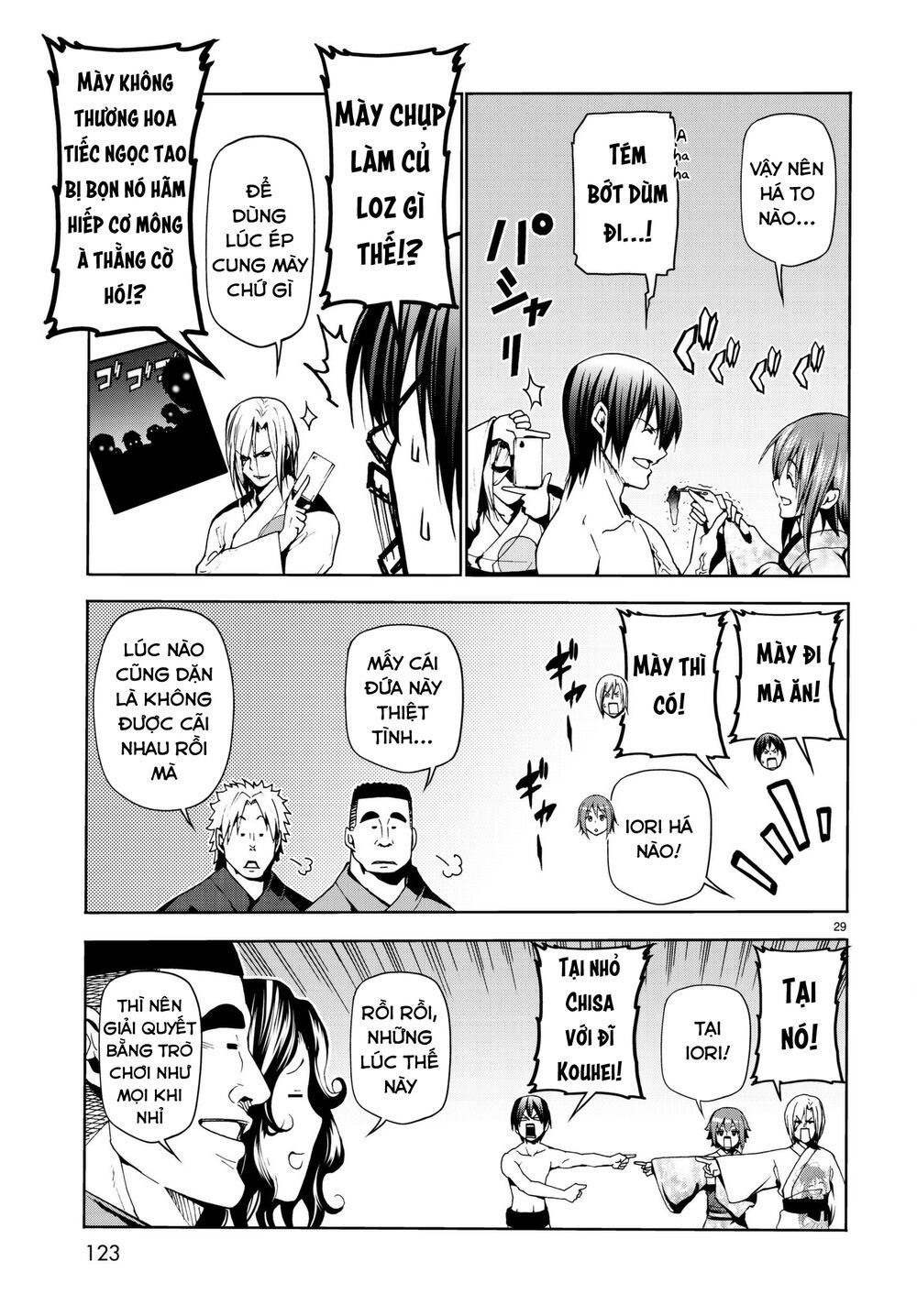 cô gái thích lặn - grand blue chapter 46 29