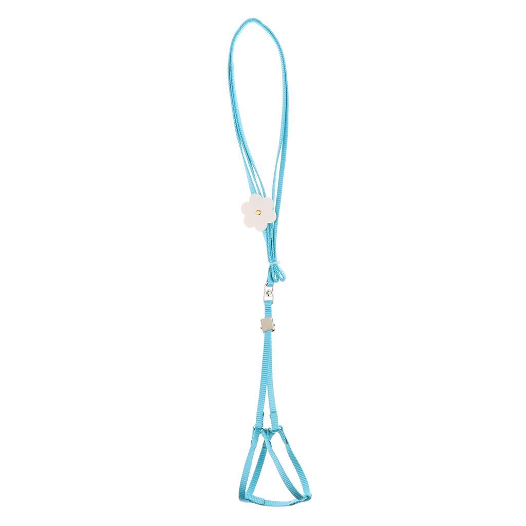 2 Pcs Light Soft Parrot Harness Birds Adjustable Leash Best Care to Pet