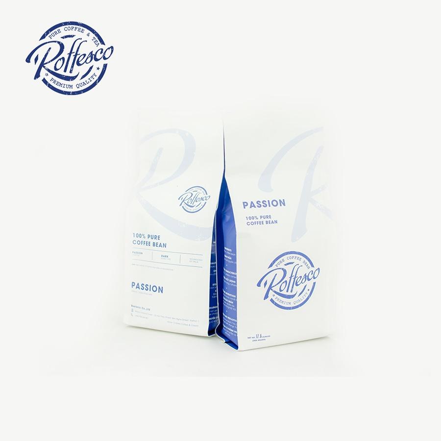 Bộ Combo 2 Cà Phê Bột ROFFESCO PASSION Là Thức Uống Tuyệt Vời Mỗi Buổi Sáng Túi 500g