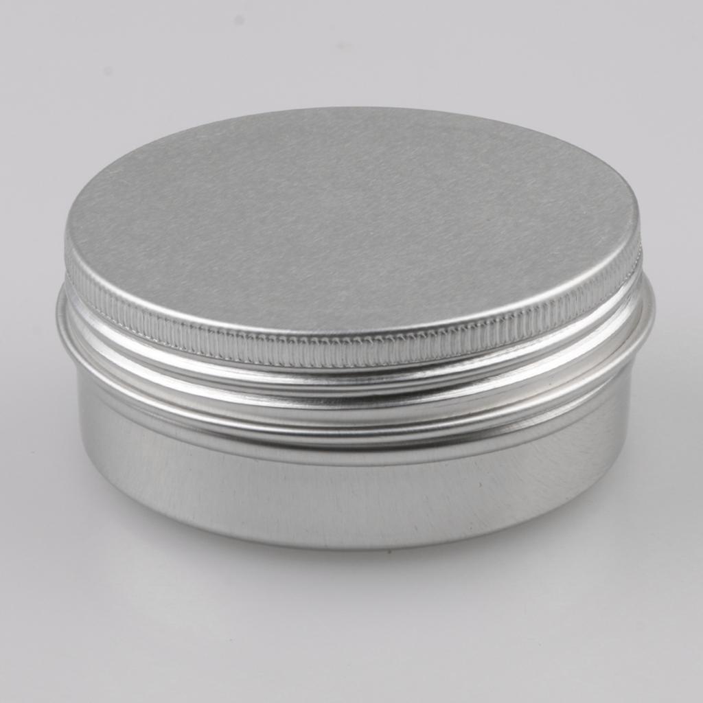 12 pcs Round aluminum tins