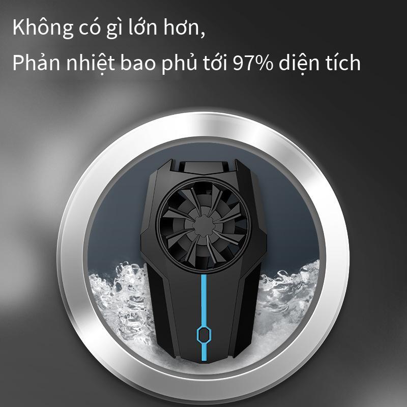 Giao hàng nhanh bộ tản nhiệt điện thoại di động mới mô hình vụ nổ quạt làm mát hiện vật làm mát siêu yên tĩnh