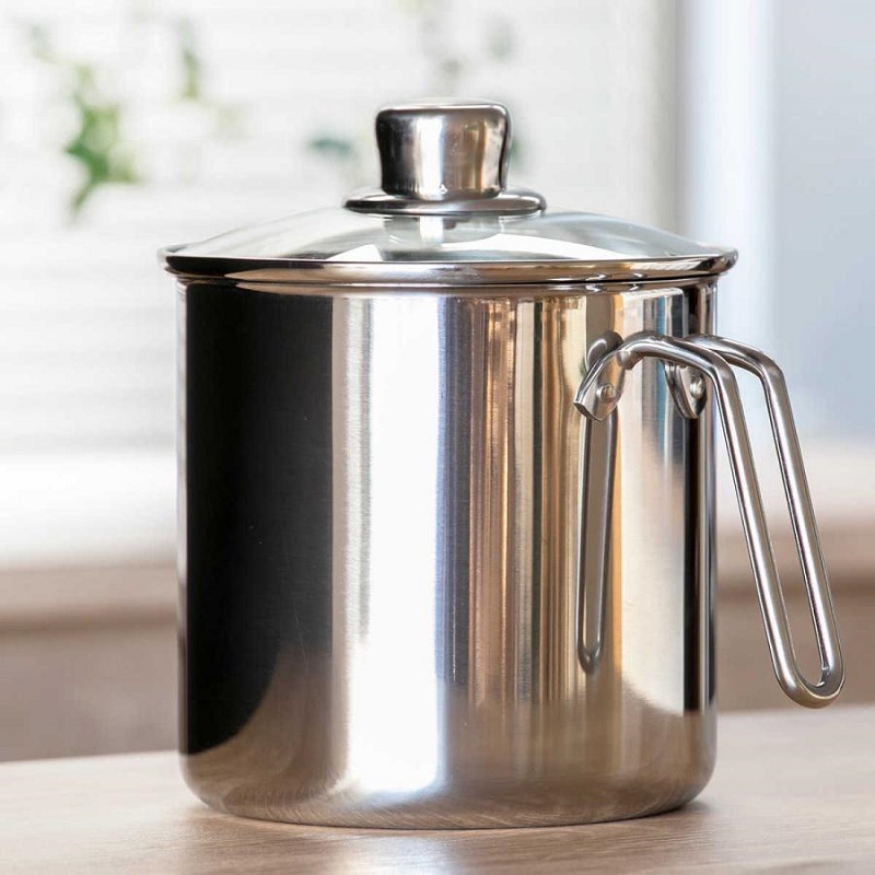 Nồi đa năng inox dùng cho bếp từ Nirwarka 16cm - Hàng Nhập Khẩu Nhật Bản