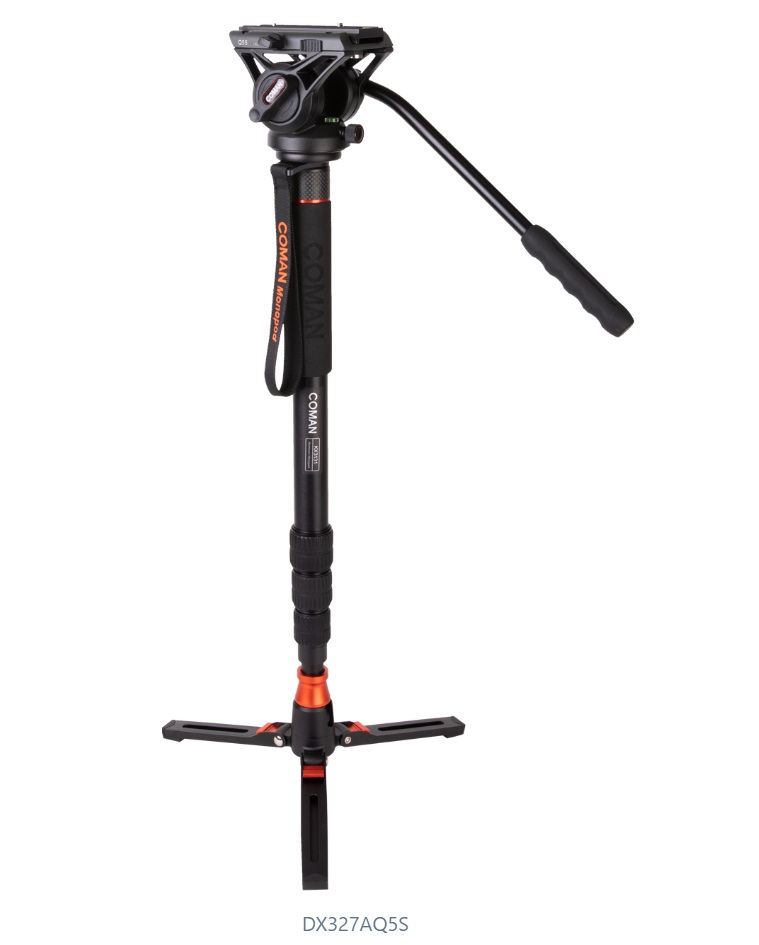 Chân máy ảnh Monopod Coman DX327AQ5S, Hàng chính hãng