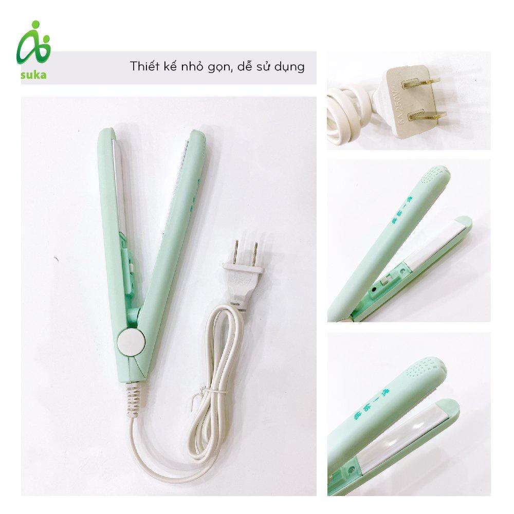 Máy duỗi tóc mini, là tóc, tạo kiểu tóc thời trang SK