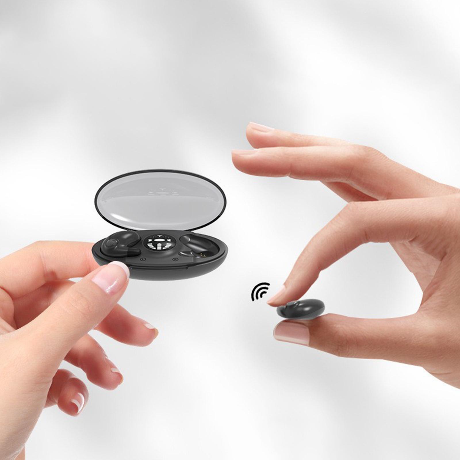 Earbuds with Mic Noise Cancelling Mini in Ear Earphones for Driving Business