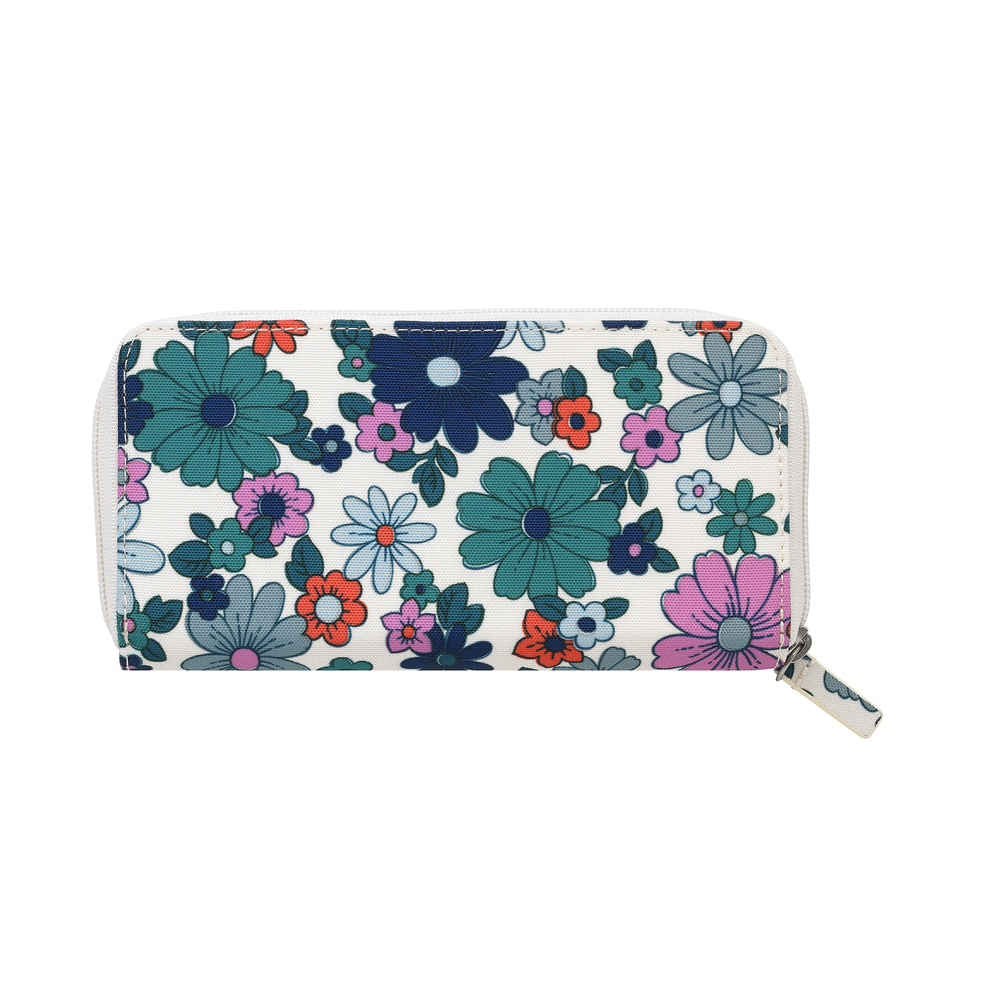 Ví dàì Cath Kidston họa tiết Petals  (Continental Zip Wallet Petals)