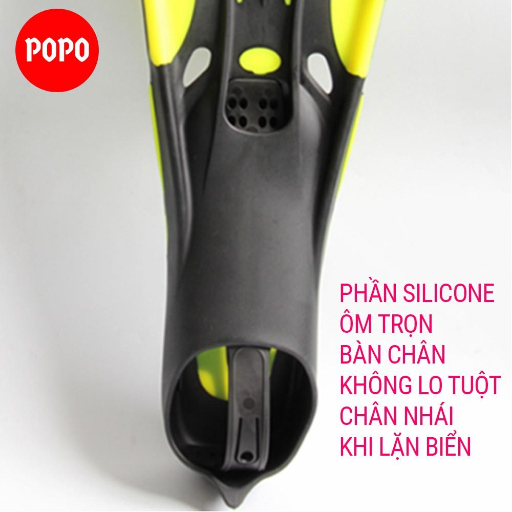 Chân vịt lặn biển chuyên nghiệp POPO 1143 được thiết kế có thể bẻ cong 90 độ