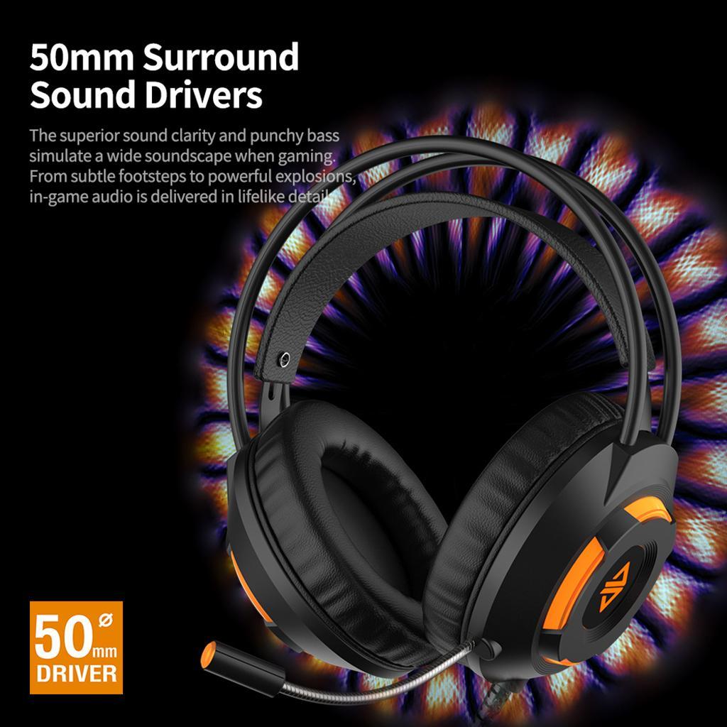 Stereo Gaming Noise-cancelling Wired Headset Pink