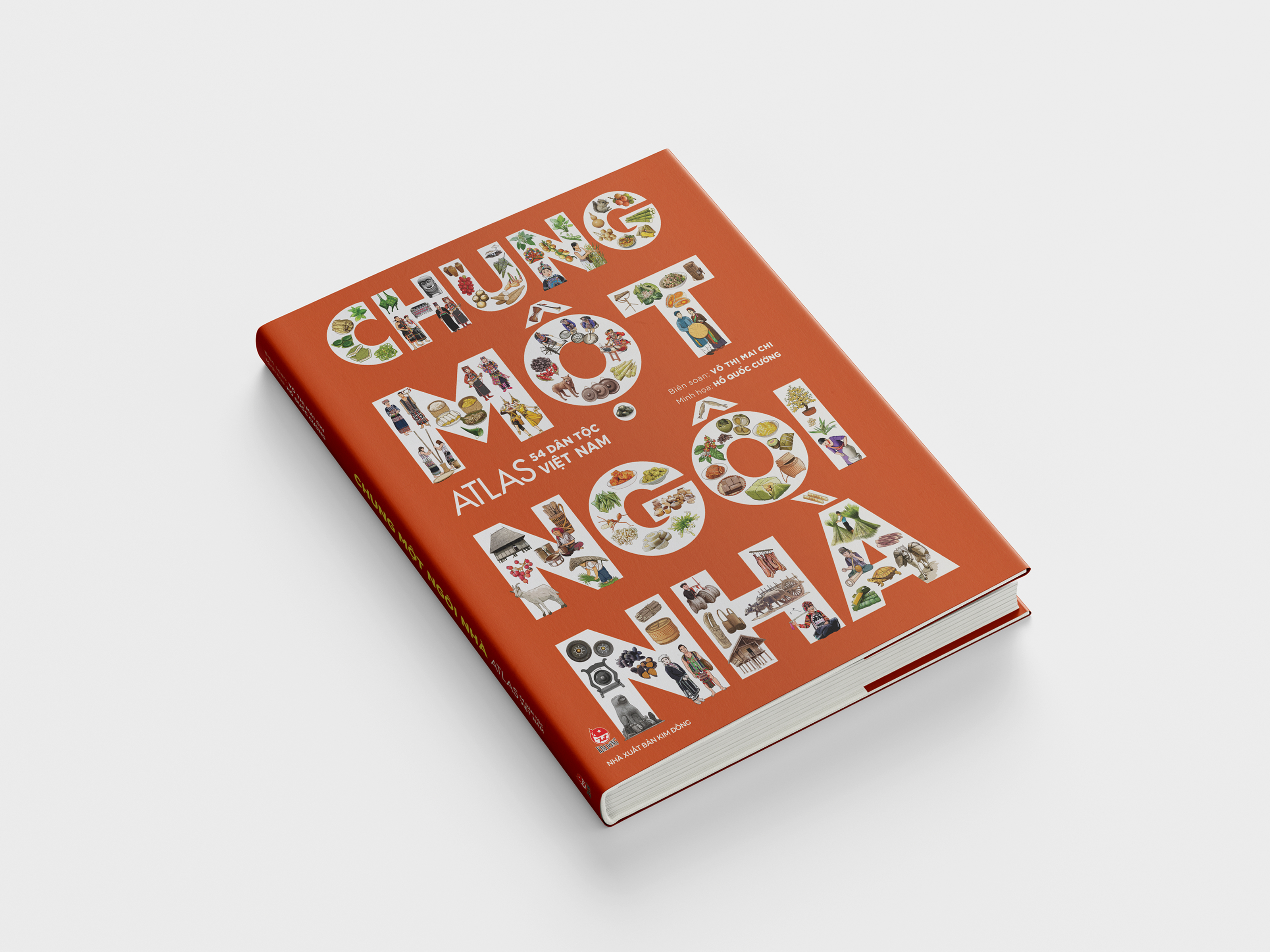 Sách Chung Một Ngôi Nhà - Atlas 54 Dân Tộc Việt Nam