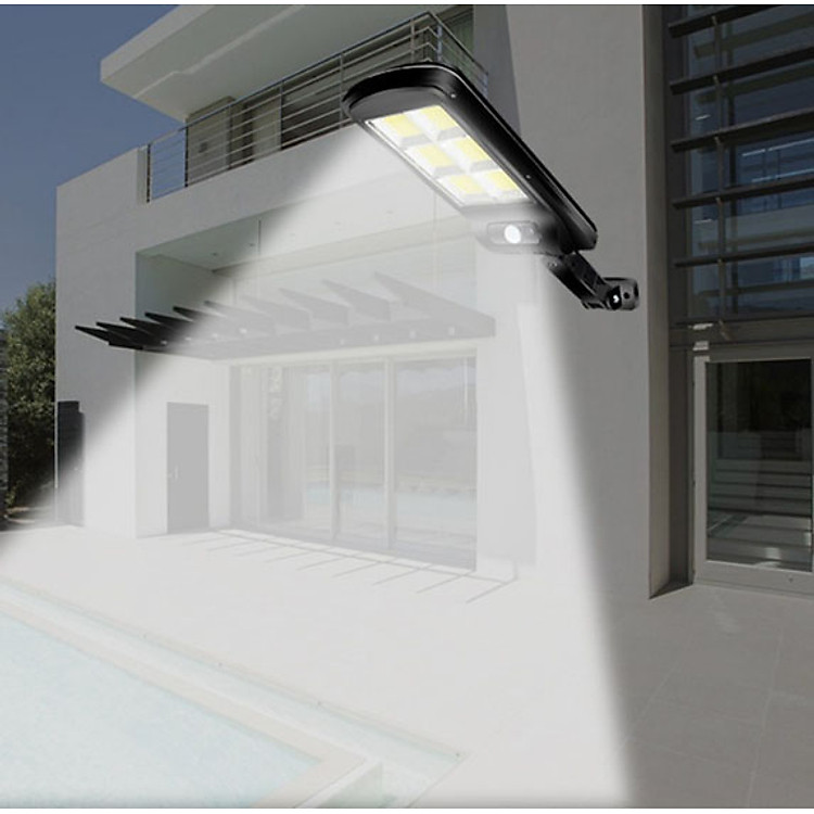 Đèn LED Năng Lượng Mặt Trời Chiếu Sáng Đường Phố Street Light Solar Có Điều Khiển Chống Nước Thay Thế Bóng Đèn Truyền Thống Độ Bền Cao