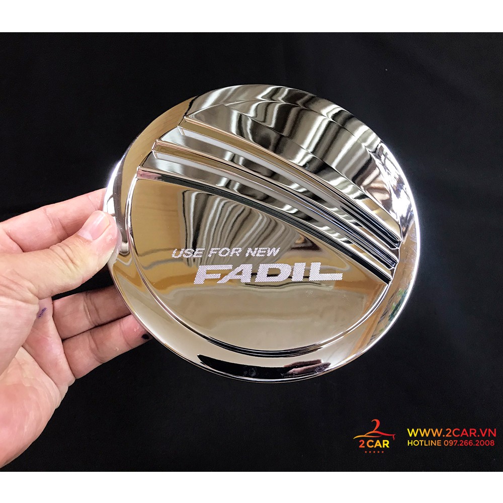 Ốp Nắp Bình Xăng Xe Vinfast Fadil 2019-2023 mạ crom cao cấp