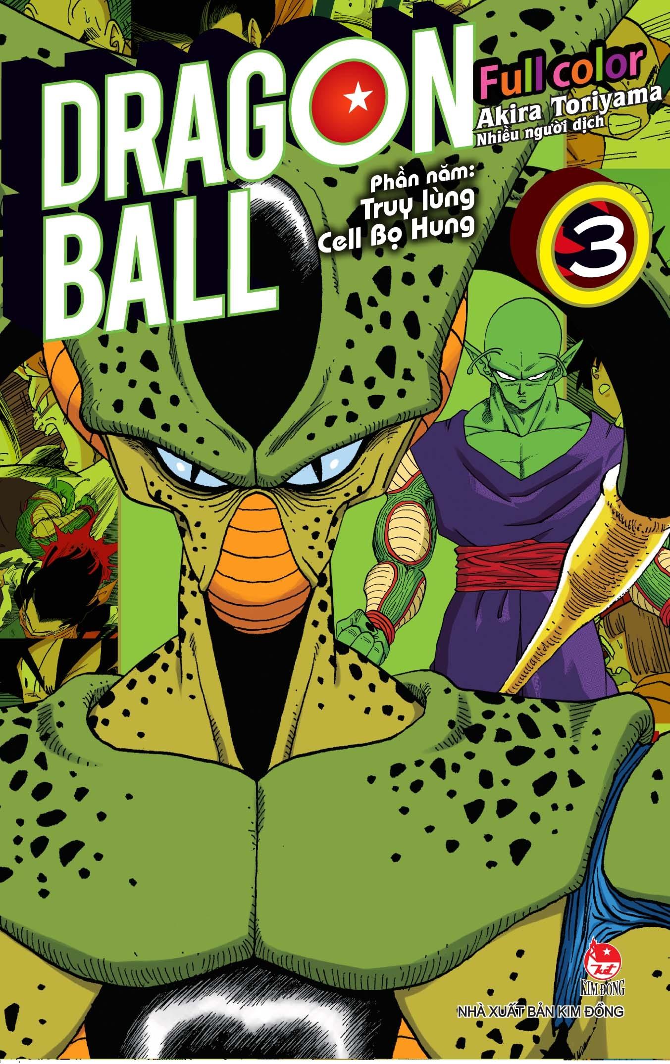 Dragon Ball Full Color - Phần Năm: Truy Lùng Cell Bọ Hung - Tập 3 - Tặng Kèm Ngẫu Nhiên 1 Trong 2 Mẫu Standee Hoặc Postcard