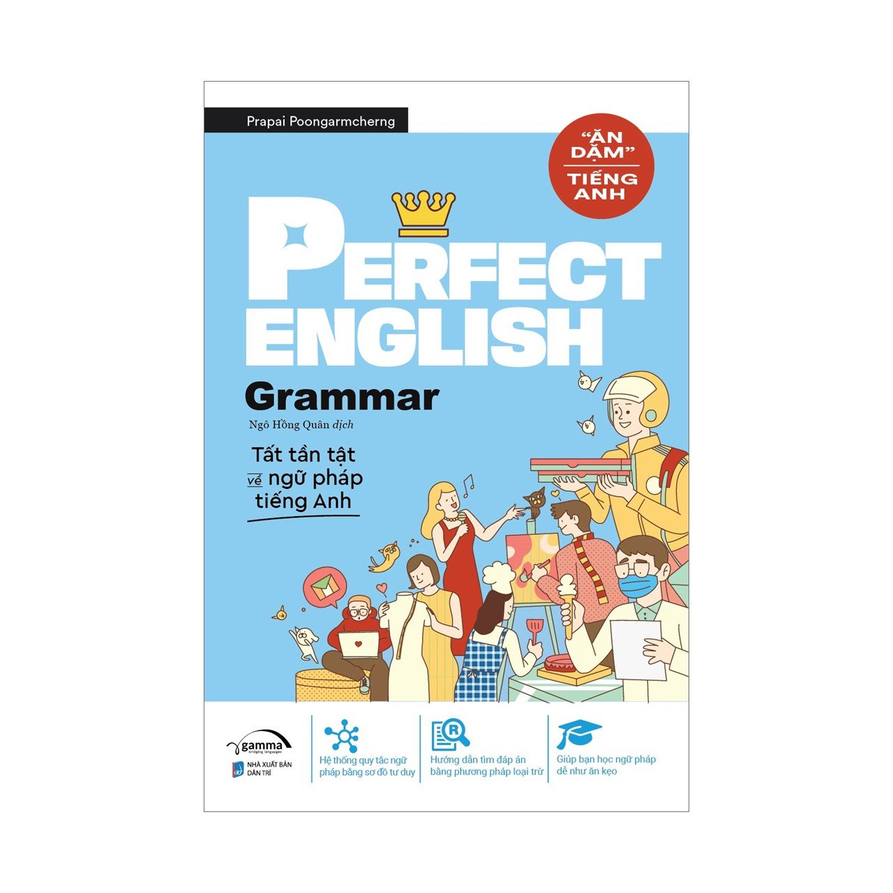 Combo Ăn Dặm Tiếng Anh - Perfect English: Vocabulary, Grammar, Conversation